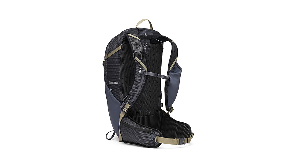 Black Diamond 20L Trail Vista Backpack, Black/Carbon, Medium/Large, BD6812649150M-L1