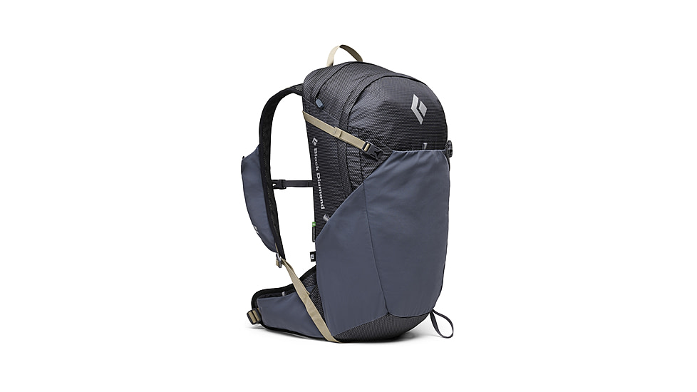Black Diamond 20L Trail Vista Backpack, Black/Carbon, Medium/Large, BD6812649150M-L1