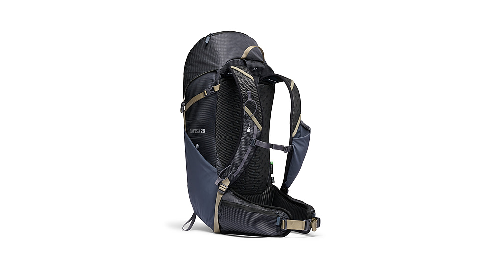 Black Diamond 28L Trail Vista Backpack, Black/Carbon, Medium/Large, BD6812659150M-L1