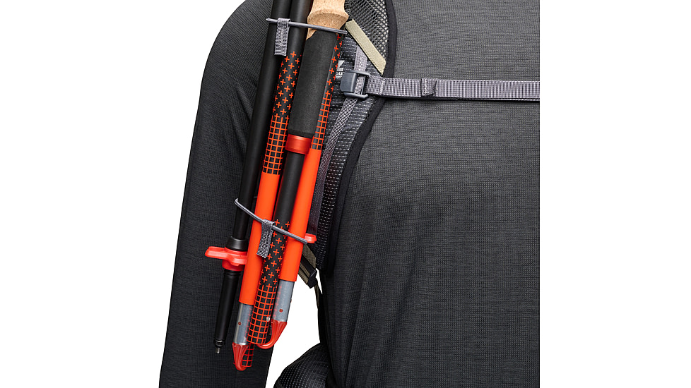 Black Diamond 28L Trail Vista Backpack, Black/Carbon, Medium/Large, BD6812659150M-L1