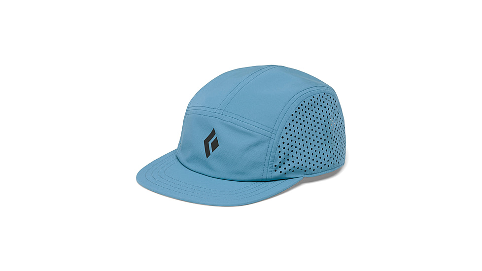 Black Diamond 5-Panel Synthetic Cap, Creek Blue/Black Icon Logo, AP7230549265ALL1