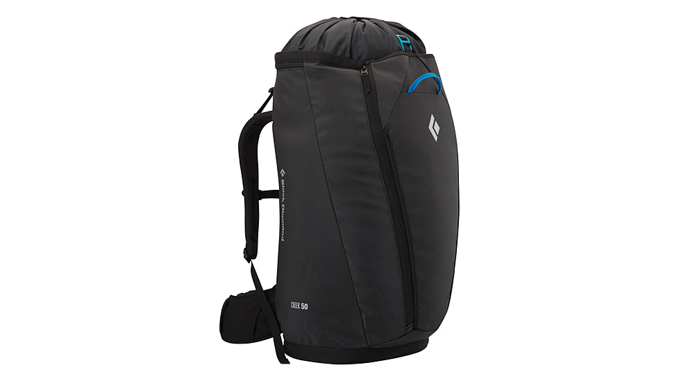 Black Diamond 50L Creek Backpack, Black, Small/Medium, BD6812720002S-M1