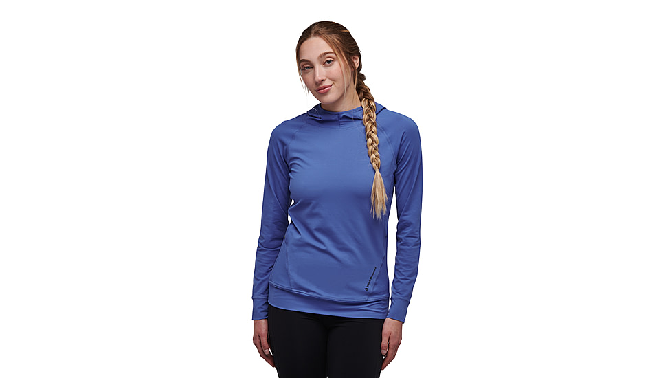 Black Diamond Alpenglow Hoody - Womens, Clean Blue, Large, AP7520804063LRG1