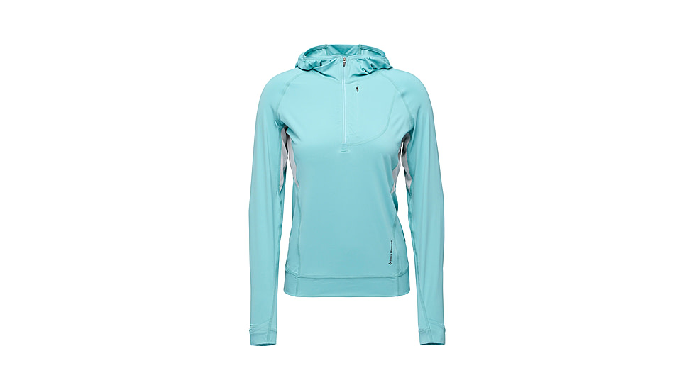 Black Diamond Alpenglow Pro Hoody - Womens, Glacier, Large, AP7520944072LRG1