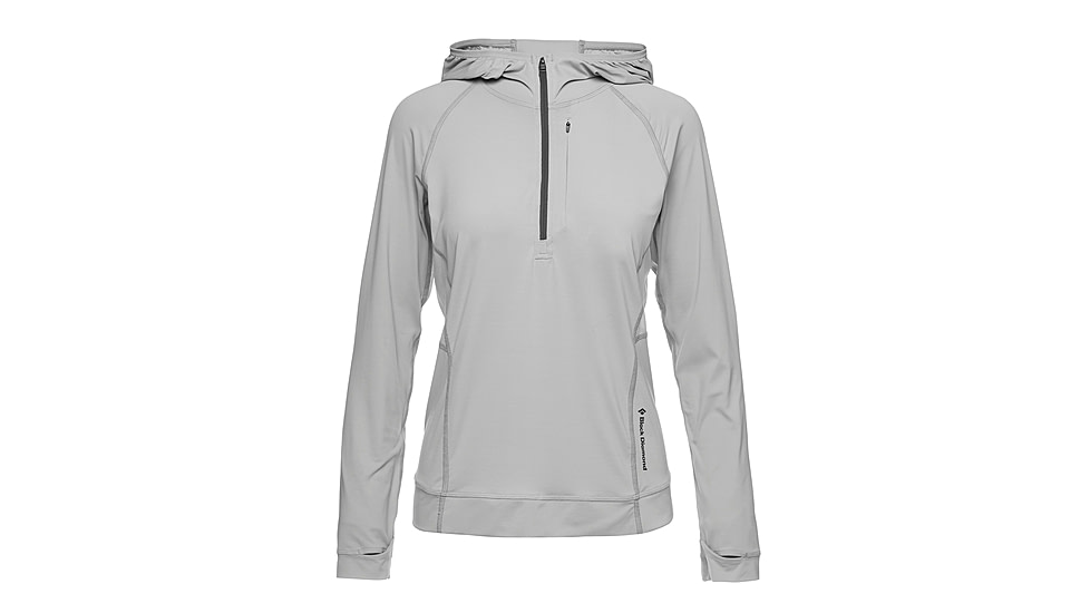 Black Diamond Alpenglow Pro Hoody - Women's, Pewter, Extra Large, AP7520851016XLG1