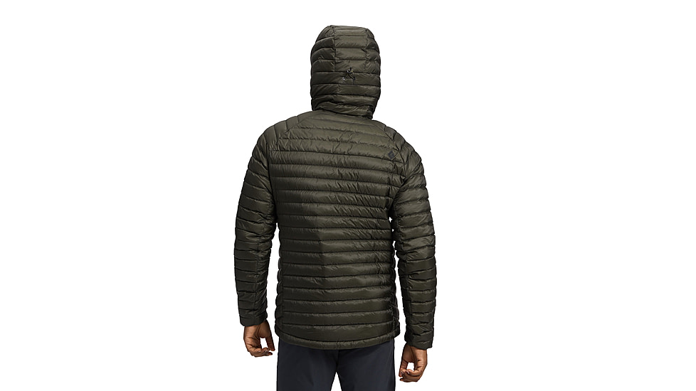 Black Diamond Approach Down 1.0 Hoody - Mens, Dark Moss, Large, AP7440923004LRG1