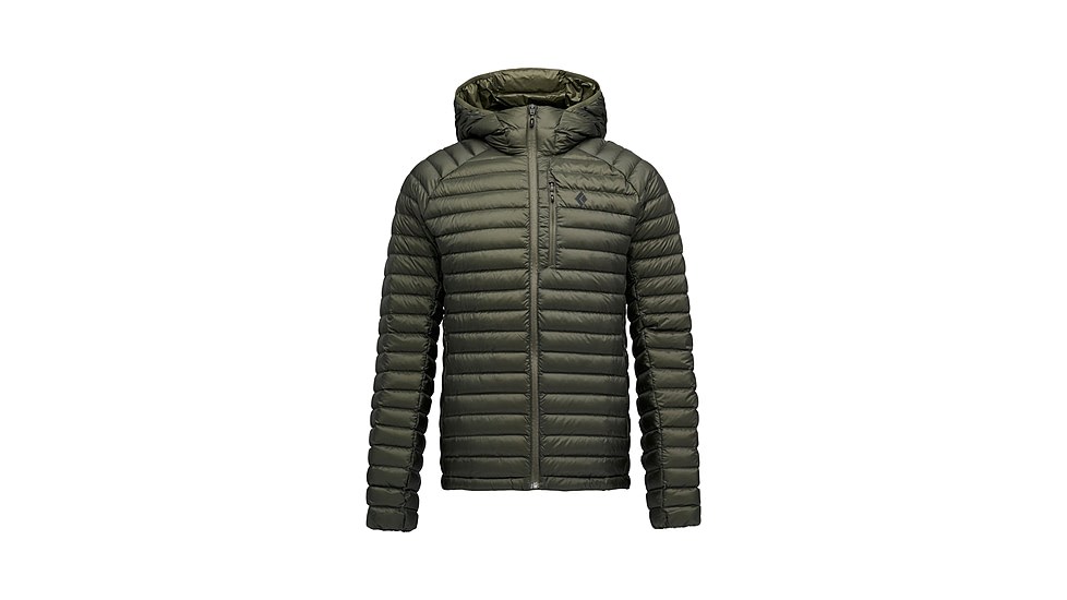Black Diamond Approach Down 1.0 Hoody - Mens, Dark Moss, Large, AP7440923004LRG1
