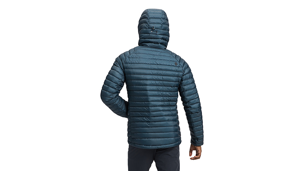 Black Diamond Approach Down 1.0 Hoody - Mens, Midnight Blue, Medium, AP7440924034MED1