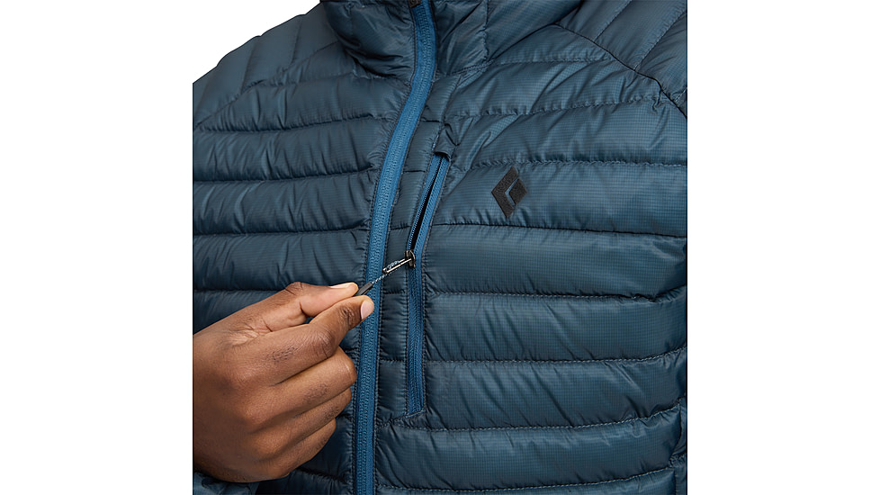 Black Diamond Approach Down 1.0 Hoody - Mens, Midnight Blue, Medium, AP7440924034MED1