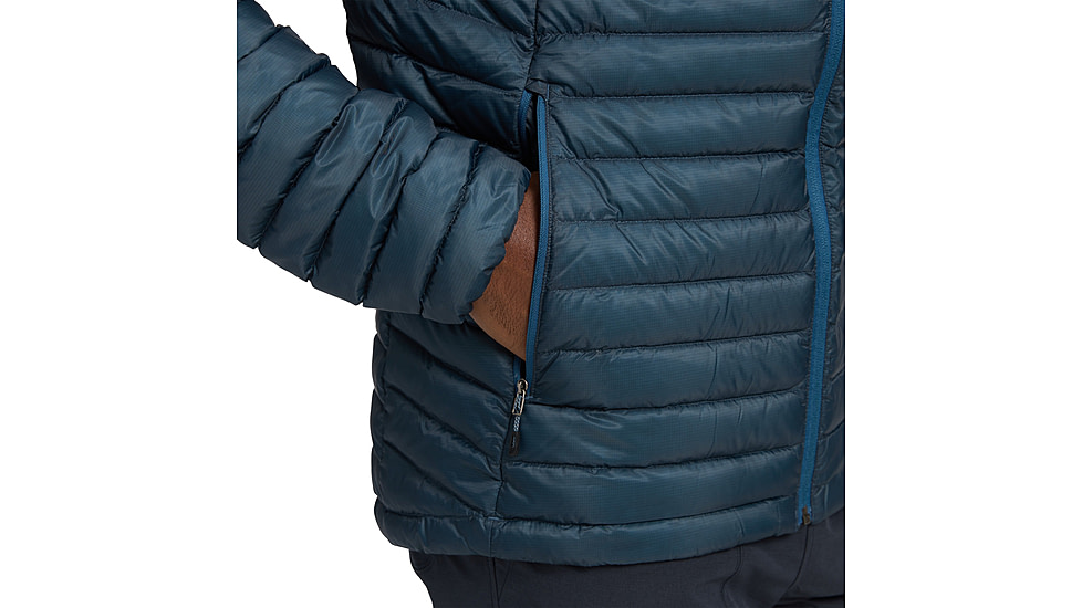 Black Diamond Approach Down 1.0 Hoody - Mens, Midnight Blue, Medium, AP7440924034MED1