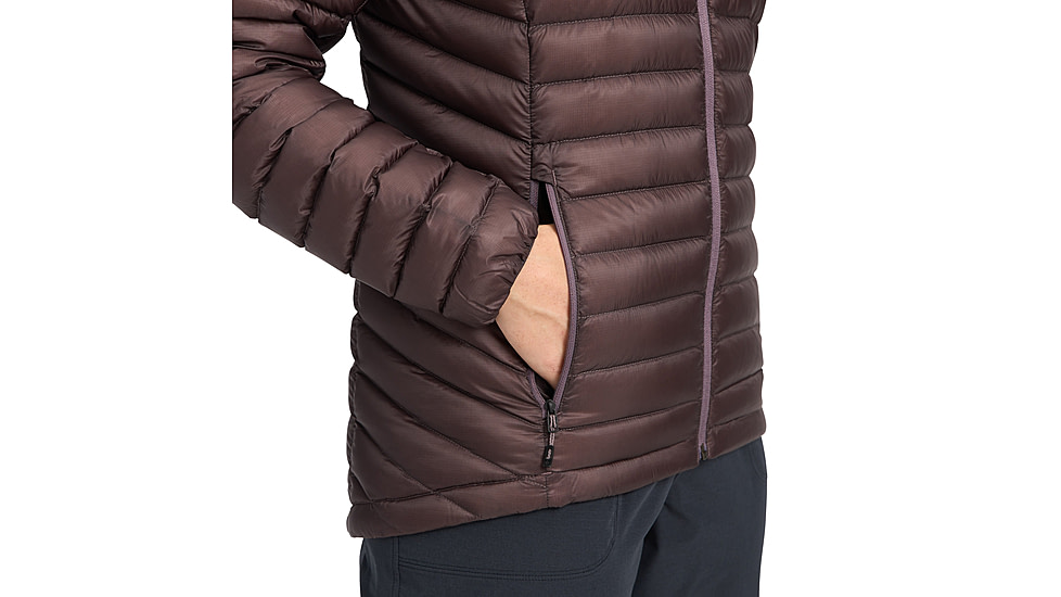 Black Diamond Approach Down 1.0 Hoody - Womens, Dark Mauve, Small, AP7440936048SML1