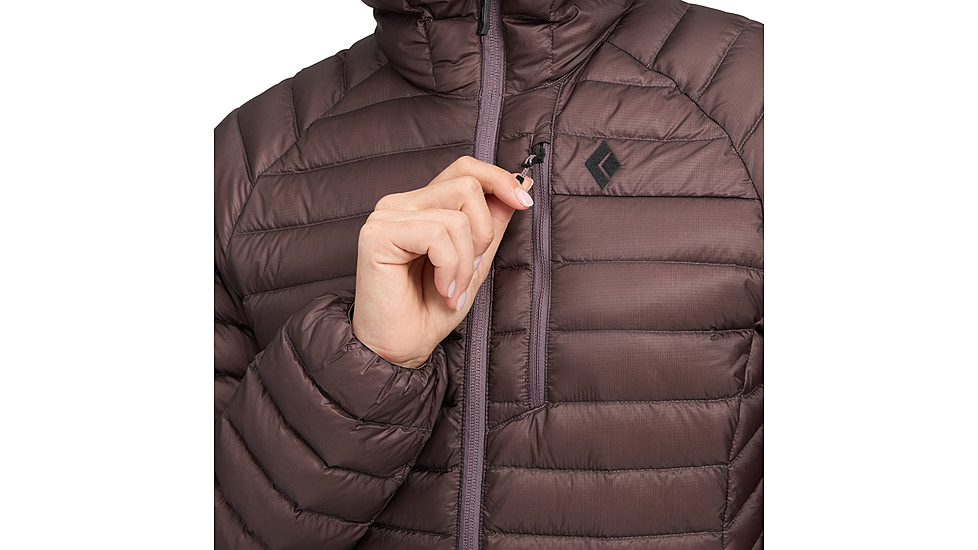 Black Diamond Approach Down 1.0 Hoody - Womens, Dark Mauve, Small, AP7440936048SML1