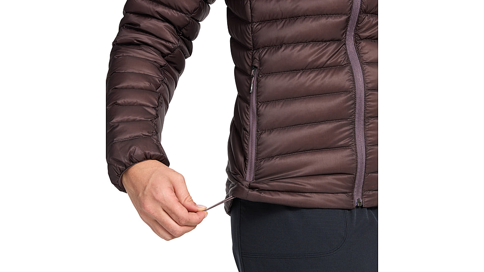 Black Diamond Approach Down 1.0 Hoody - Womens, Dark Mauve, Small, AP7440936048SML1