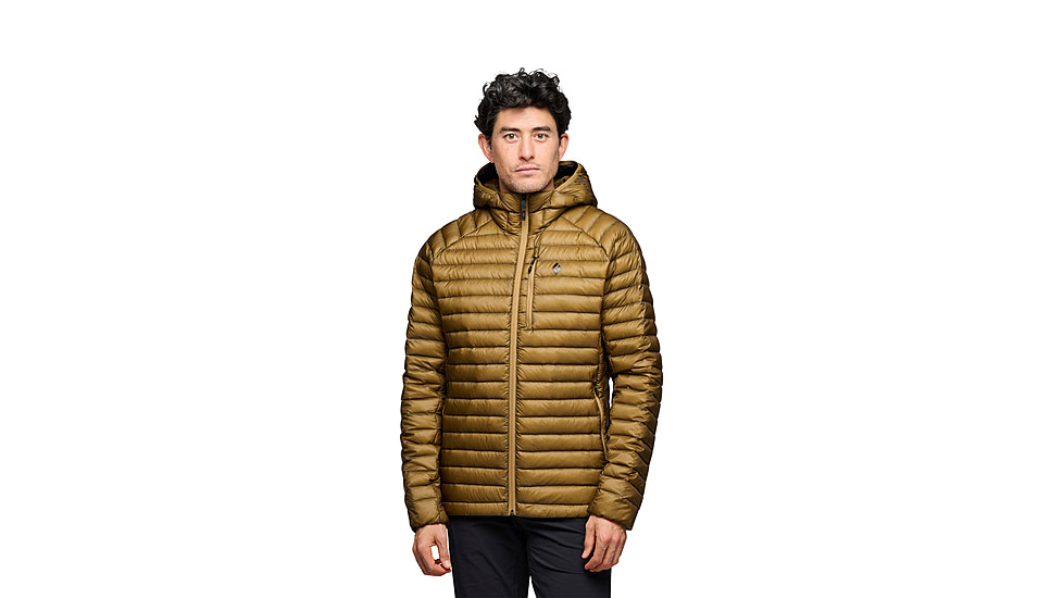 Black Diamond Approach Down Hoody - Men's, Flax, Medium, AP7440922021MED1