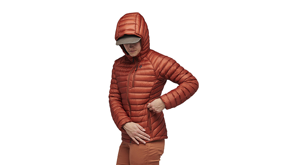 Black Diamond Approach Down Hoody - Womens, Burnt Sienna, Large, AP7440936044LRG1
