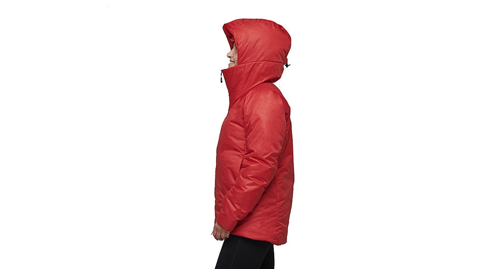 Black Diamond Belay Parka - Womens, Coral Red, Small, AP7440136050SML1