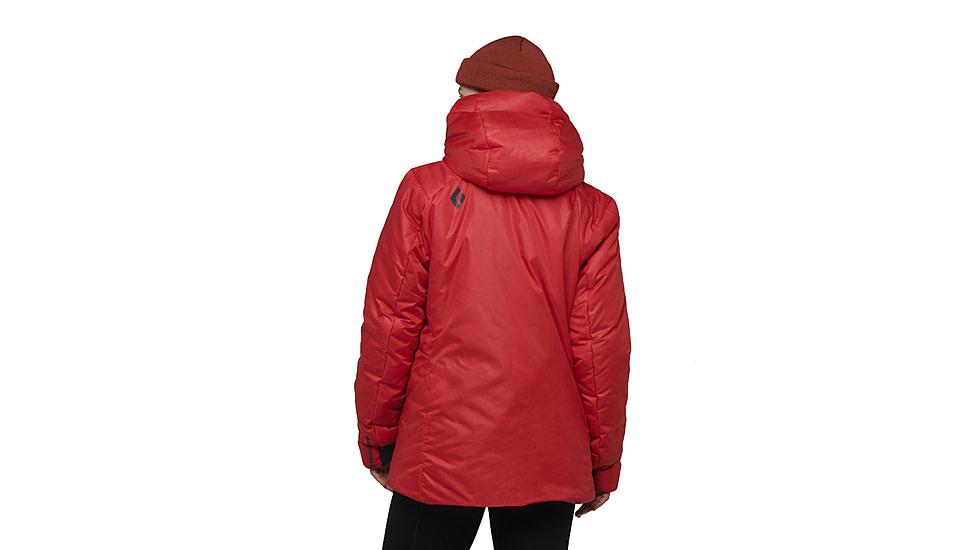 Black Diamond Belay Parka - Womens, Coral Red, Small, AP7440136050SML1