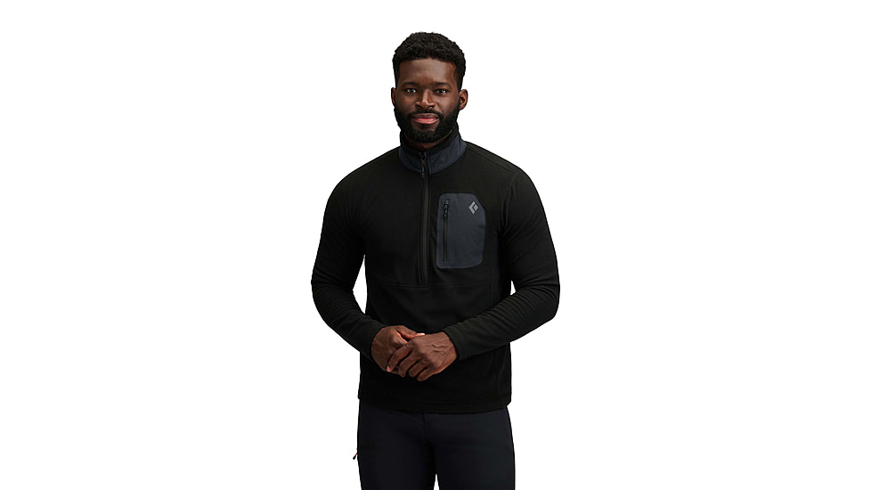 Black Diamond Rift Half-Zip Fleece Jacket - Mens