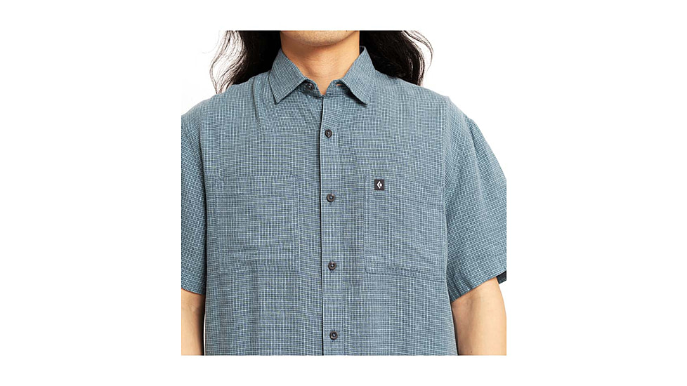 Black Diamond Scenic Route Short Sleeve Shirt - Mens