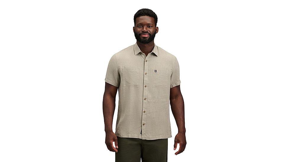 Black Diamond Scenic Route Short Sleeve Shirt - Mens