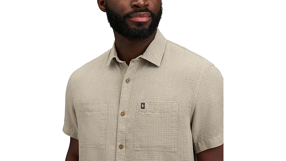 Black Diamond Scenic Route Short Sleeve Shirt - Mens