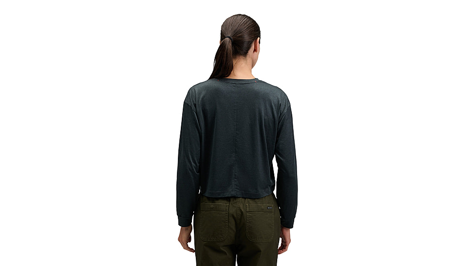 Black Diamond Circuit Long Sleeve Tee - Womens, Black, Medium, AP7520170002MED1