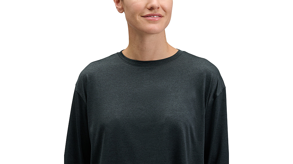 Black Diamond Circuit Long Sleeve Tee - Womens, Black, Medium, AP7520170002MED1