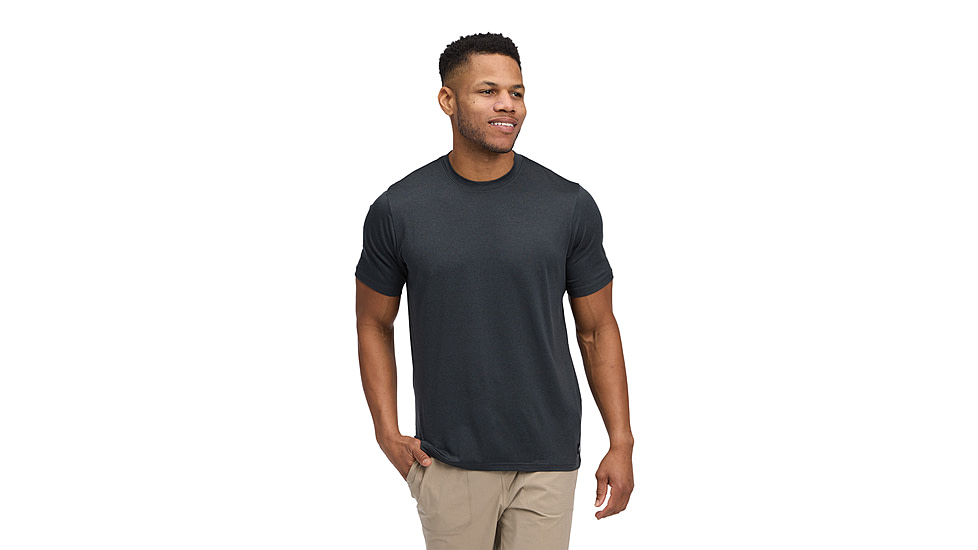 Black Diamond Circuit Short Sleeve Tee - Mens, Black, Small, AP7520160002SML1