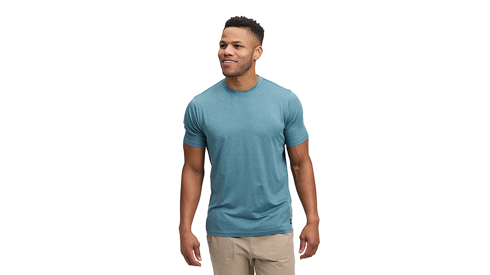 Black Diamond Circuit Short Sleeve Tee - Mens, Creek Blue, Medium, AP7520164064MED1