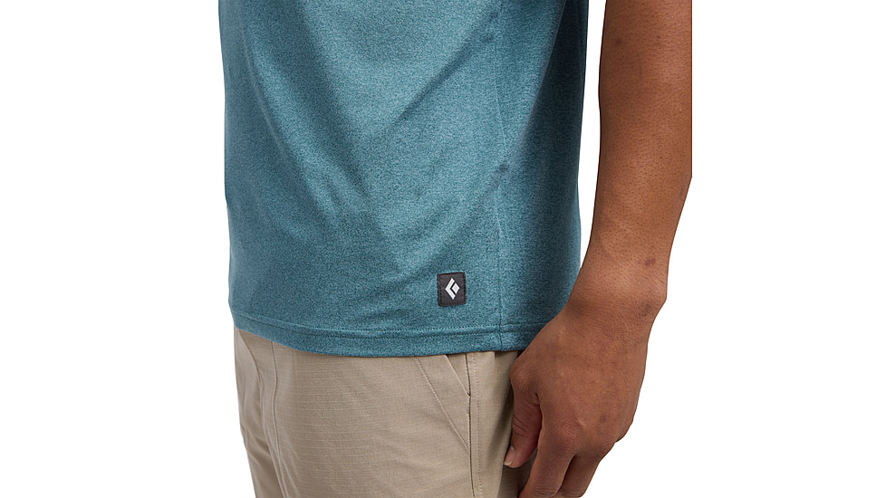 Black Diamond Circuit Short Sleeve Tee - Mens, Creek Blue, Medium, AP7520164064MED1
