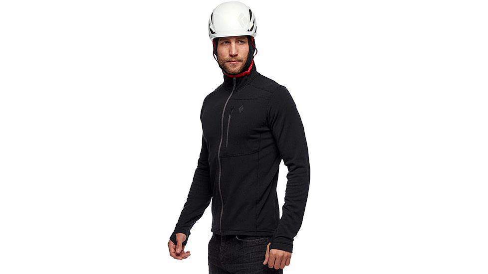 Black Diamond Coefficient Fleece Hoody - Mens, Black, Medium, AP7440200002MED1