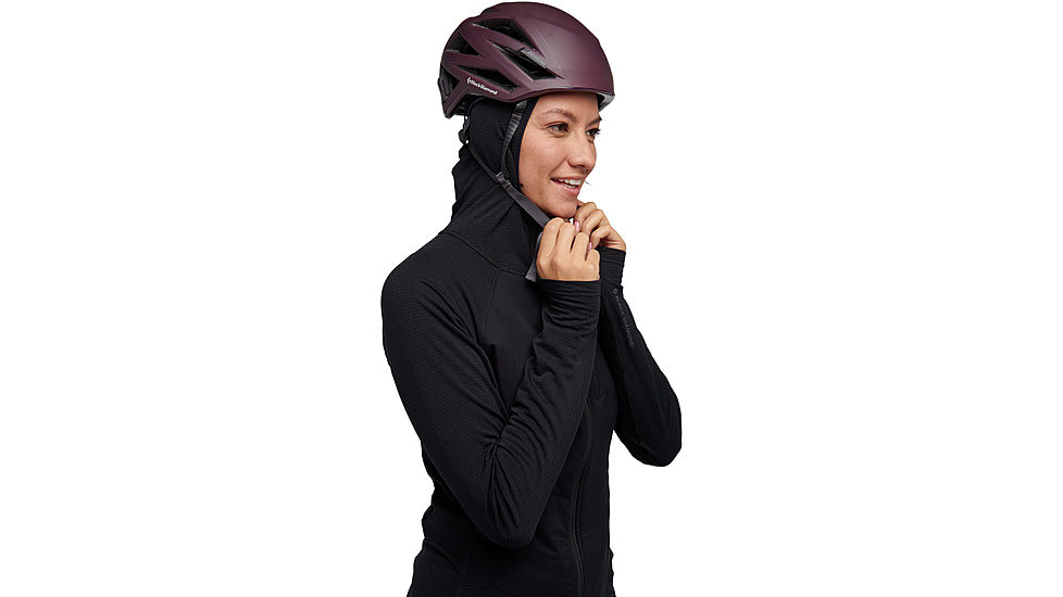 Black Diamond Coefficient LT Hybrid Hoody - Womens, Black, Medium, AP7440560002MED1
