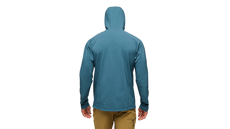 Black Diamond Coefficient Storm FZ Hoody - Mens, Creek Blue, Extra Large, AP7440184064XLG1