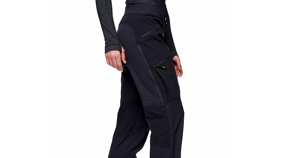 Black Diamond Dawn Patrol Hybrid Pants - Womens, Black, Large, AP7410510002LRG1