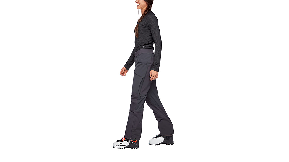 Black Diamond Dawn Patrol Hybrid Pants - Womens, Carbon, Medium, AP7410510003MED1