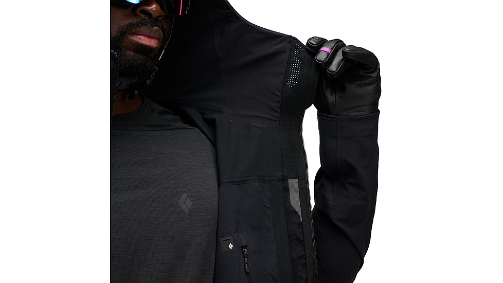 Black Diamond Dawn Patrol Hybrid Shell - Mens, Black, Large, AP7470050002LRG1