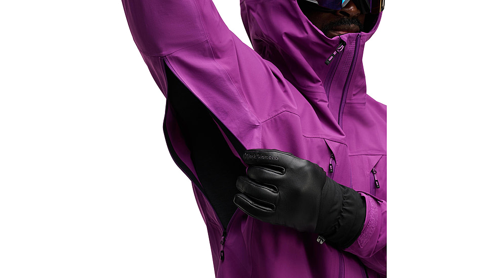 Black Diamond Dawn Patrol Hybrid Shell - Mens, Piton Purple, Medium, AP7470055022MED1