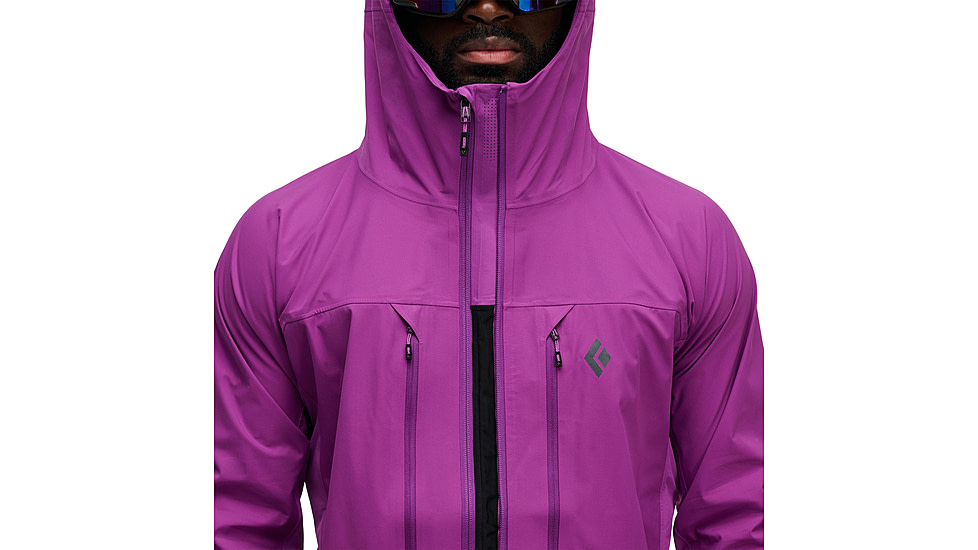 Black Diamond Dawn Patrol Hybrid Shell - Mens, Piton Purple, Medium, AP7470055022MED1