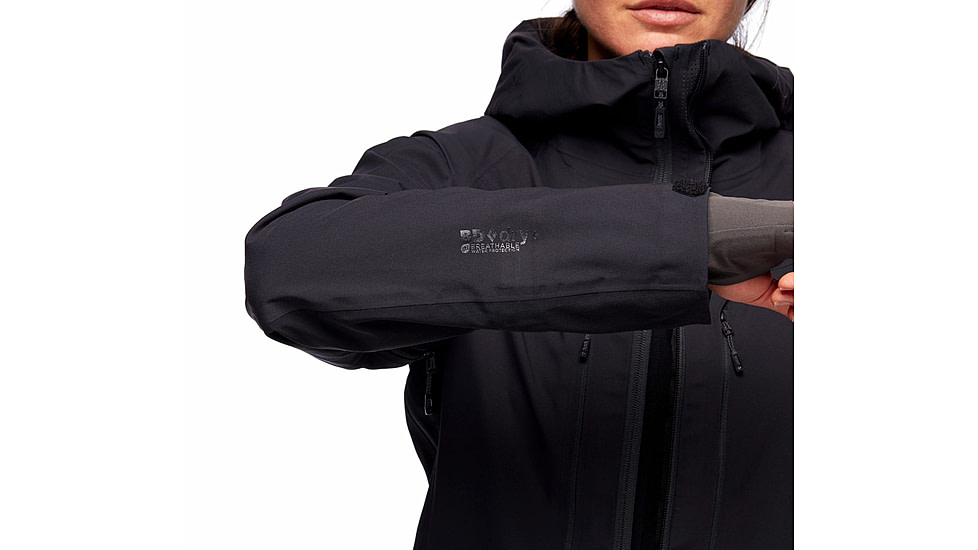 Black Diamond Dawn Patrol Hybrid Shell Jacket - Women's, Black, Medium, AP7450050002MED1