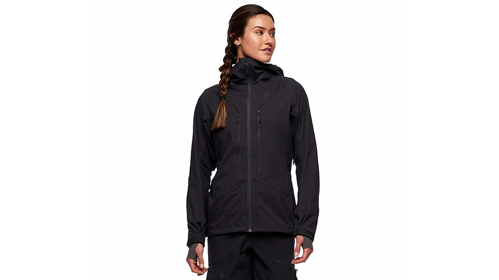 Black Diamond Dawn Patrol Hybrid Shell Jacket - Women's, Black, Medium, AP7450050002MED1