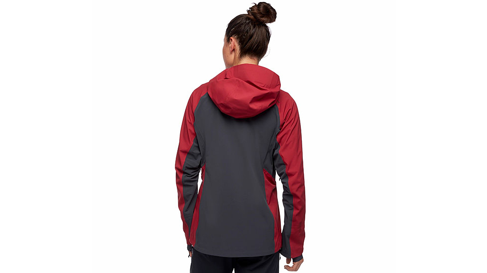 Black Diamond Dawn Patrol Hybrid Shell Jacket - Women's, Wild Rose, Extra Large, AP7450056012XLG1