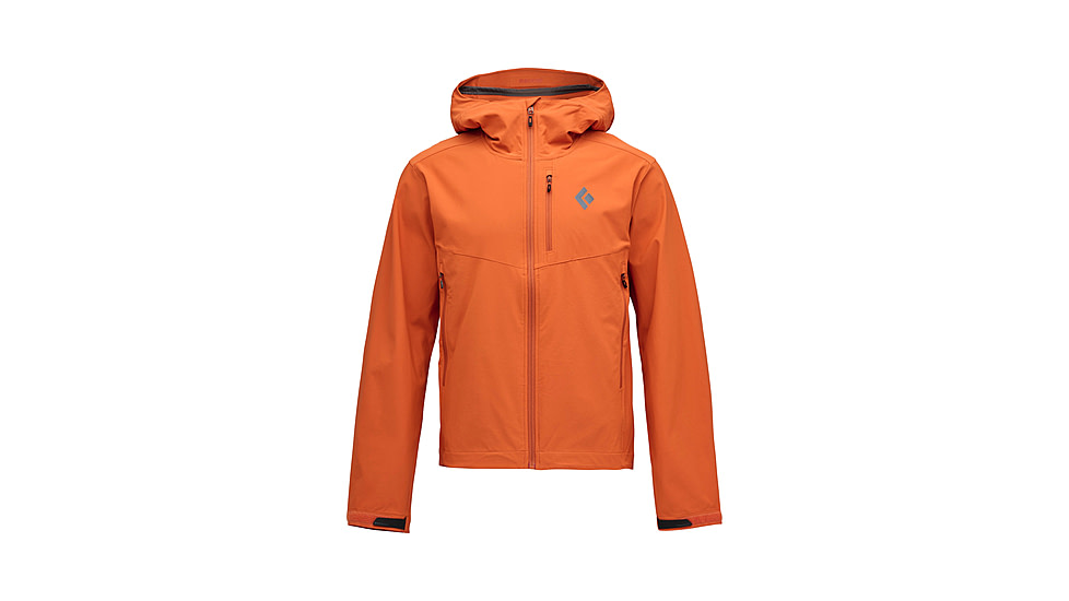 Black Diamond Dawn Patrol Softshell - Mens, Saffron, Small, AP7470028012SML1