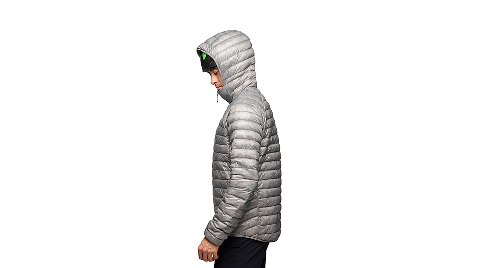 Black Diamond Deploy Down Hoody - Mens, Pewter, Extra Large, AP7440071016XLG1