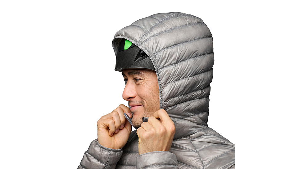 Black Diamond Deploy Down Hoody - Men's, Pewter, Extra Large, AP7440071016XLG1