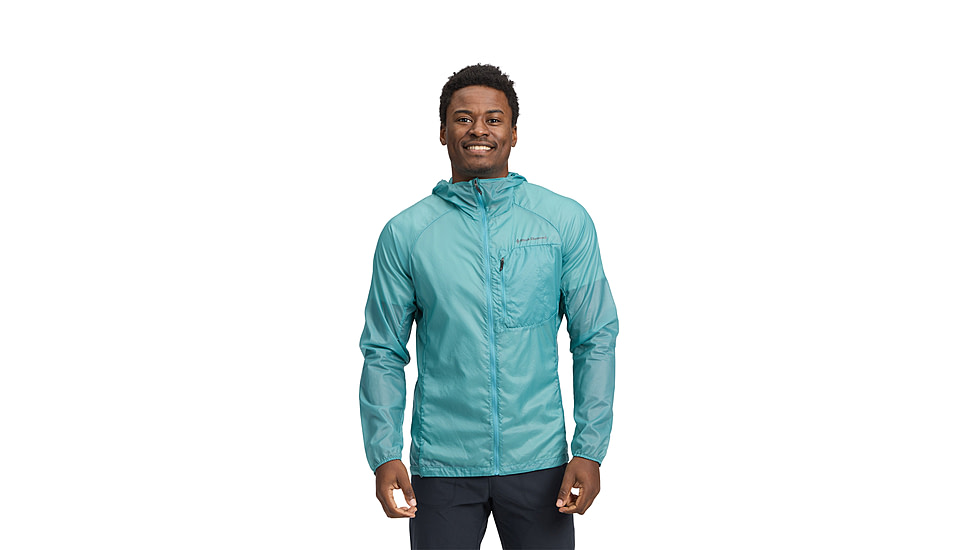 Black Diamond Distance Wind Shell - Mens, Glacier, Extra Large, AP7470034072XLG1