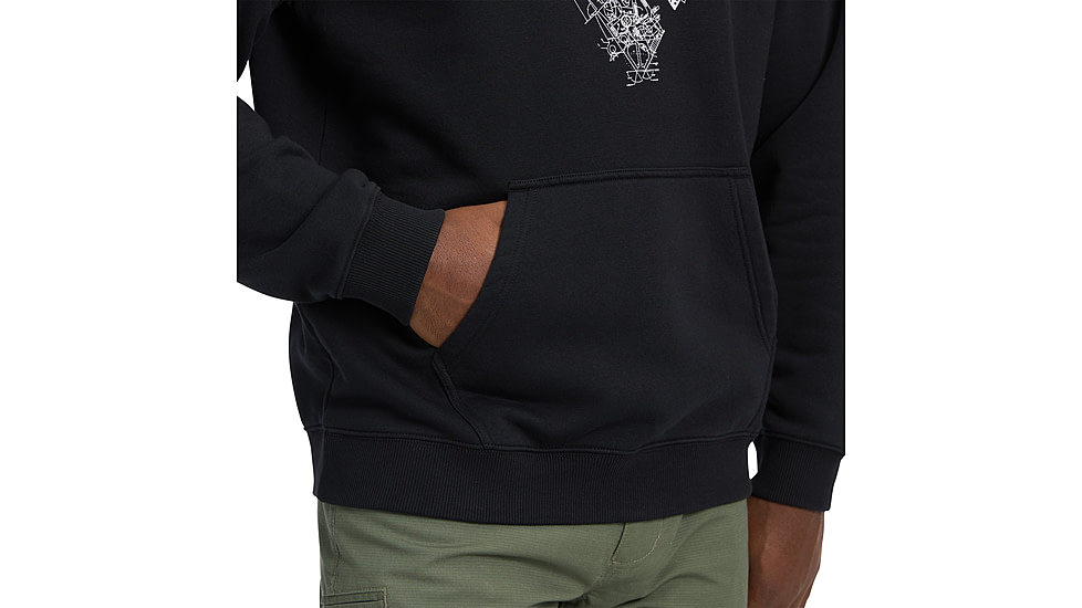 Black Diamond Engineered Diamond Pullover Hoody - Mens, Black, Medium, AP7524630002MED1