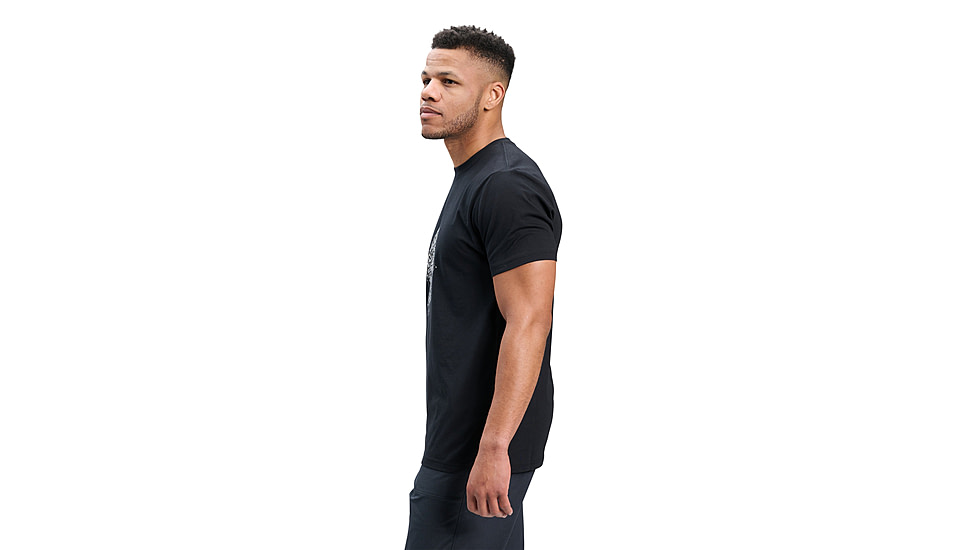 Black Diamond Engineered Diamond Short Sleeve Tee - Mens, Black, Extra Large, AP7524720002XLG1