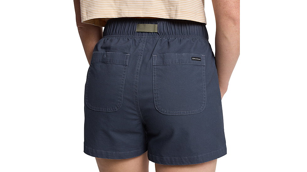 Black Diamond Ethos Shorts - Womens, Charcoal, Medium, AP7501570038MED1