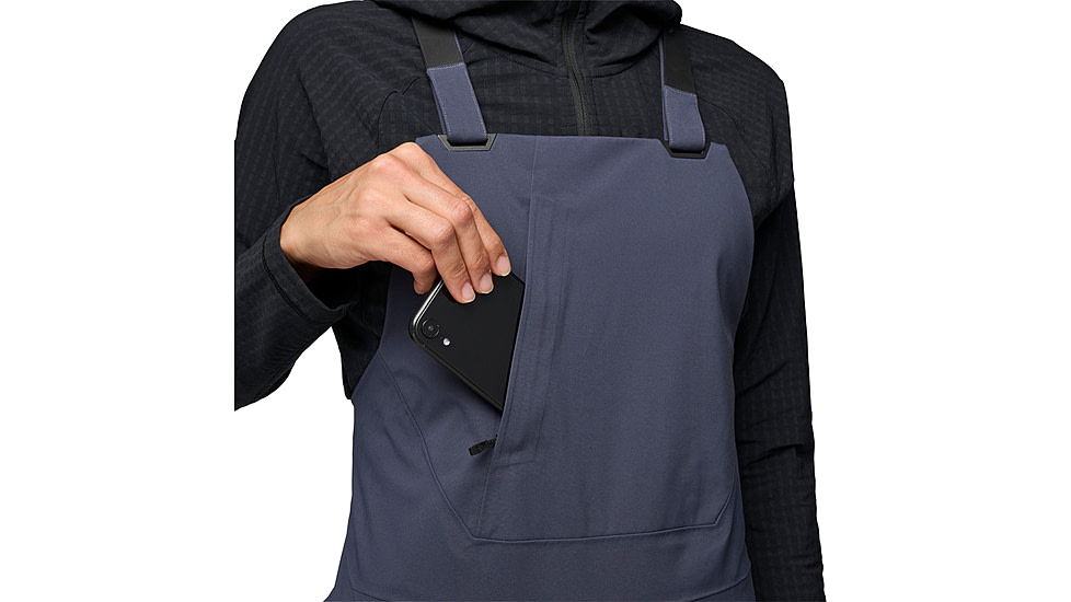 Black Diamond Factor Bibs - Womens, Charcoal, Large, AP7410260038LRG1