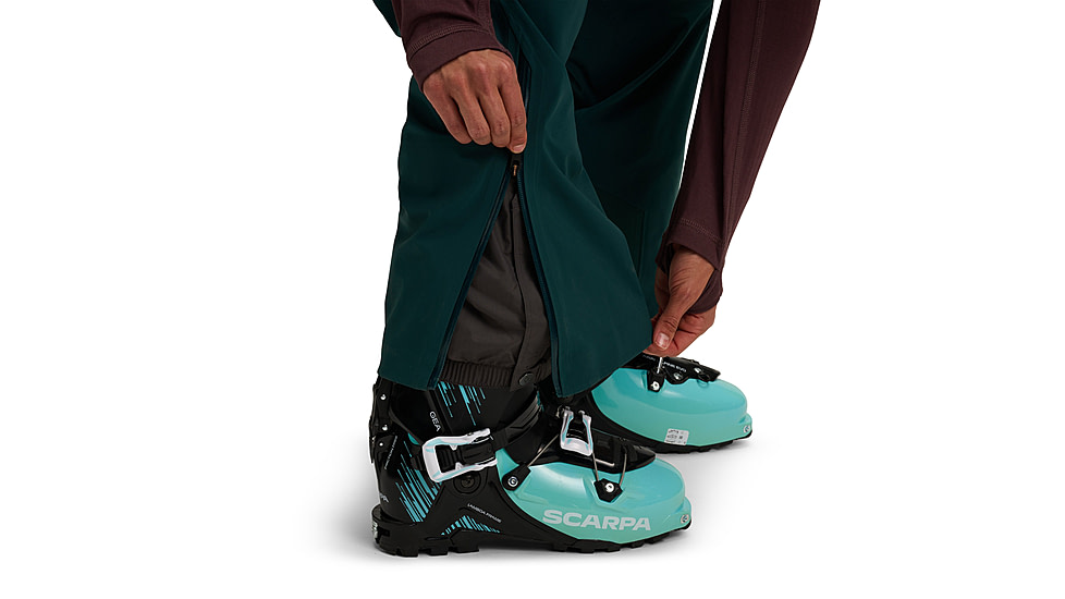 Black Diamond Factor Bibs - Womens, Deep Woods, Small, AP7410263062SML1